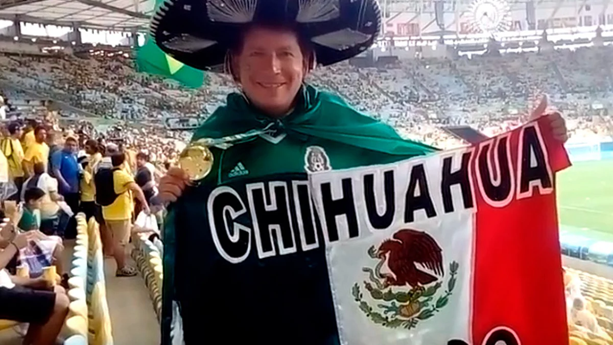 Conoce al aficionado mexicano que ha ido a más mundiales