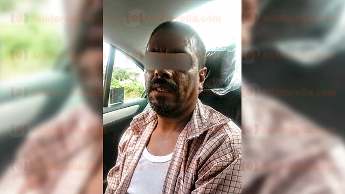 Arrestan a sujeto con auto robado en Morelia