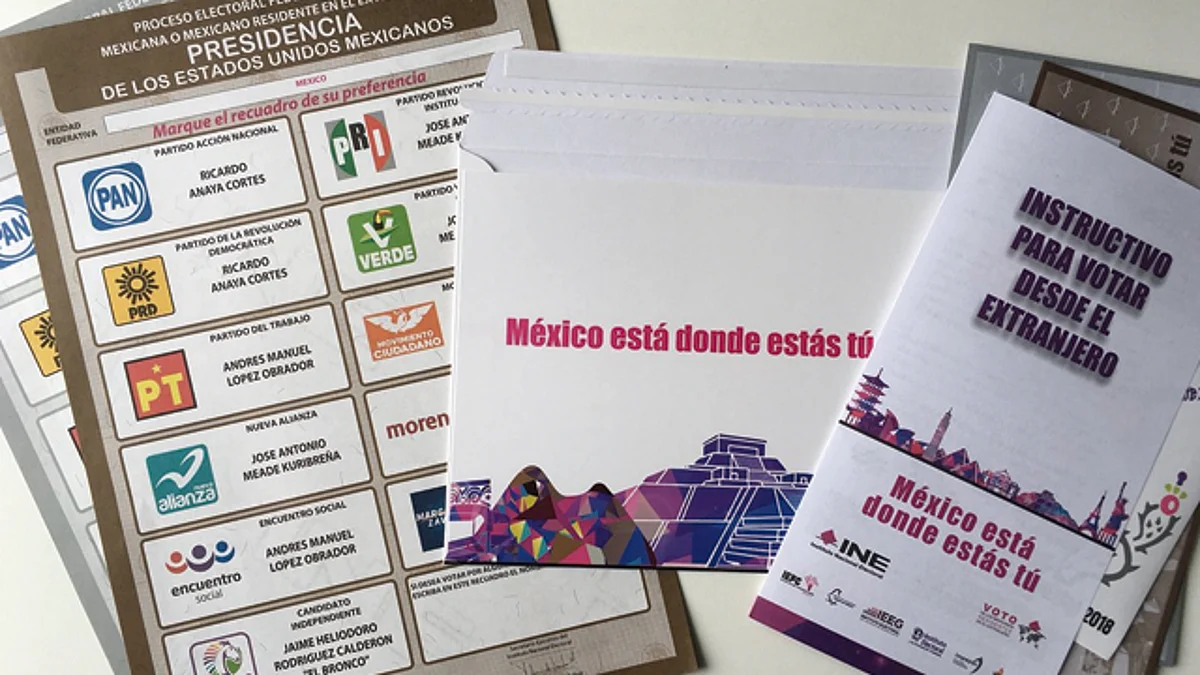 Michoacán cerró el conteo de votos de connacionales con 5 mil 723 para senador y 5 mil 415 para presidente de la República (Foto: @Tavom)