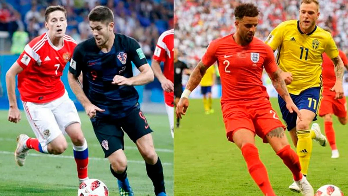 Francia espera rival entre Croacia o Inglaterra