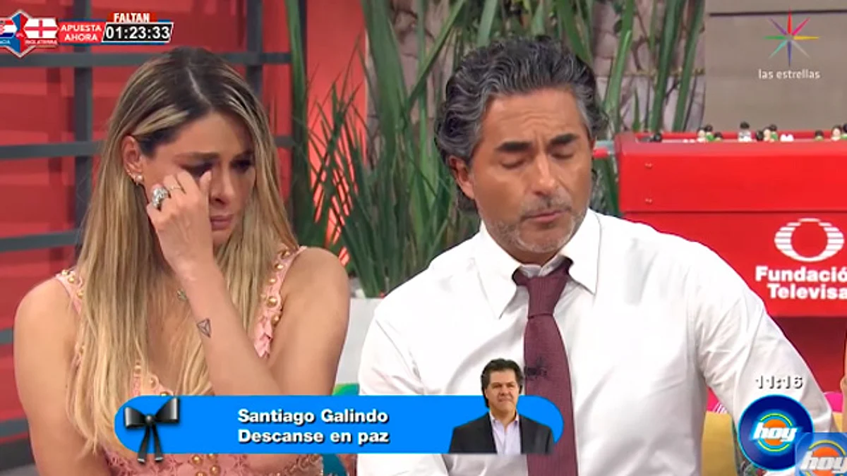 Estrellas despiden con desgarradores mensajes a Santiago Galindo