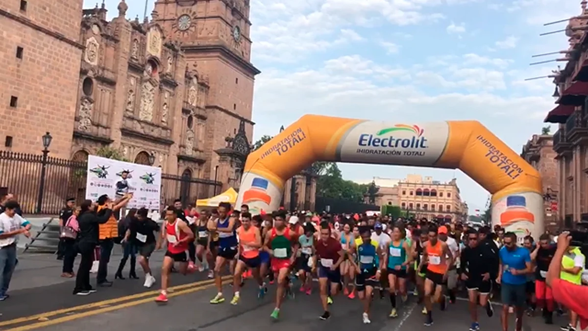 Más de mil morelianos corren para prevenir el delito