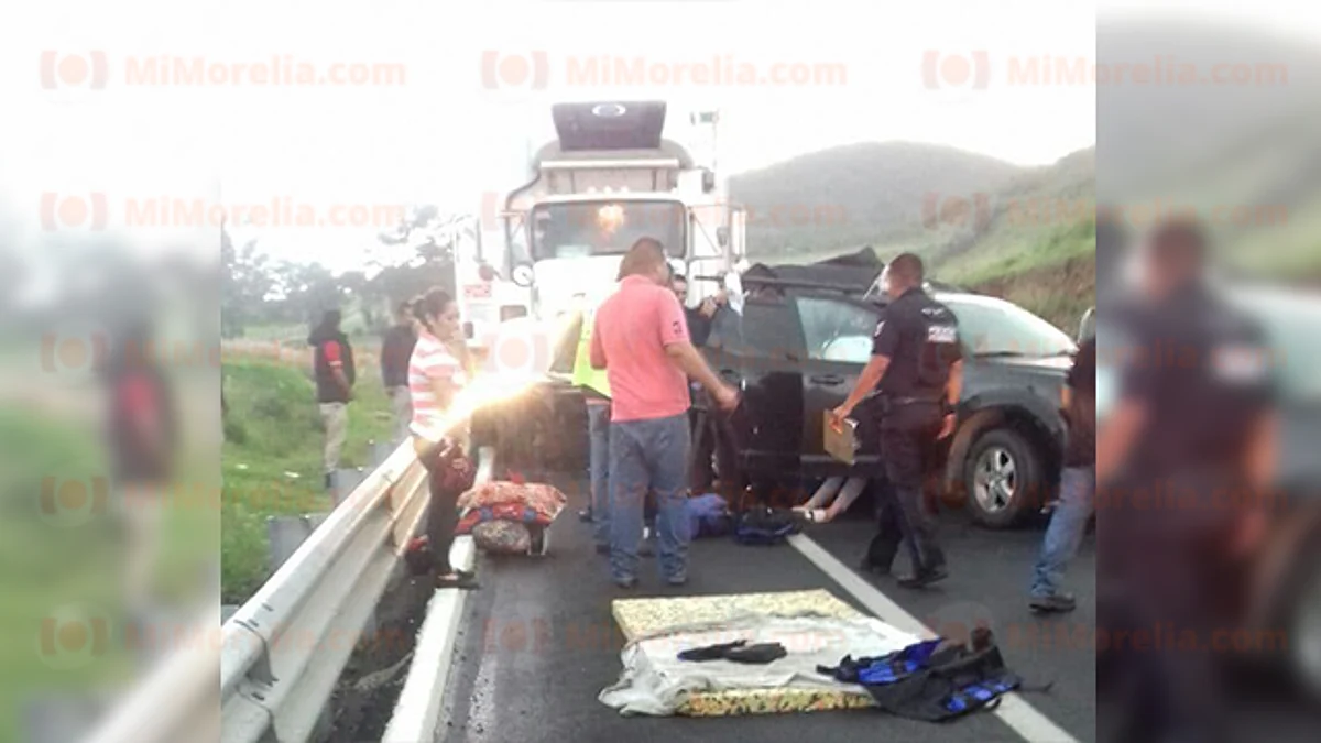Anciana muere en volcadura en la Pátzcuaro-Cuitzeo