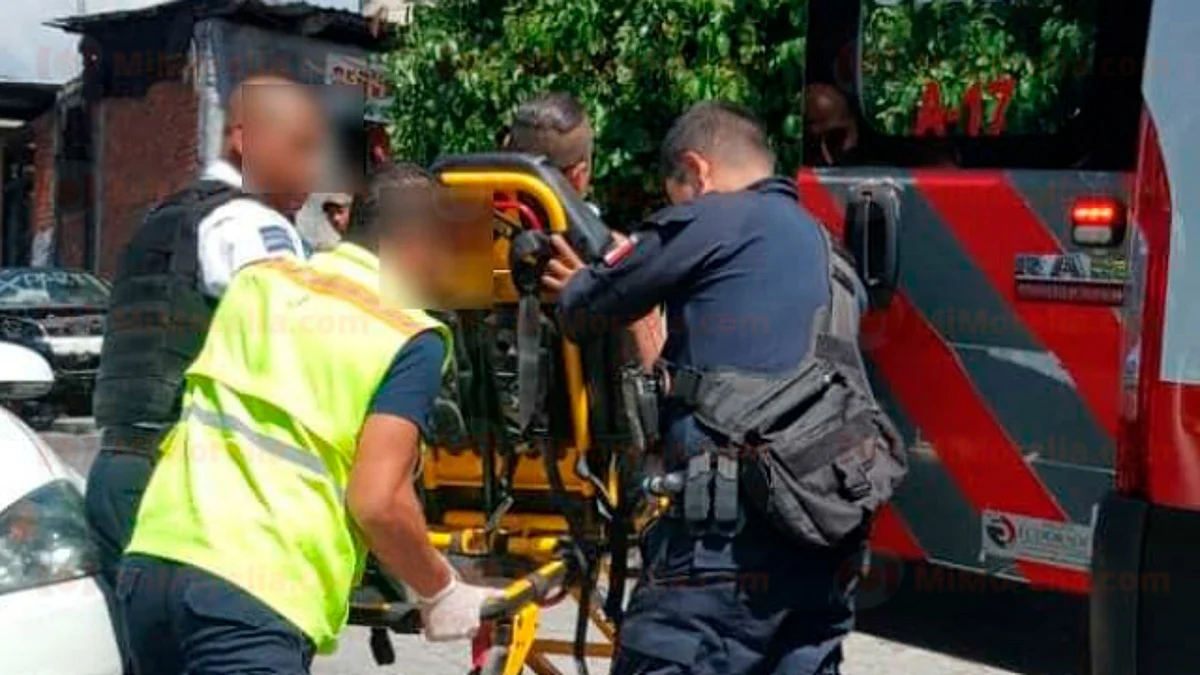Balean a uno en la colonia Aquiles Serdán en Morelia