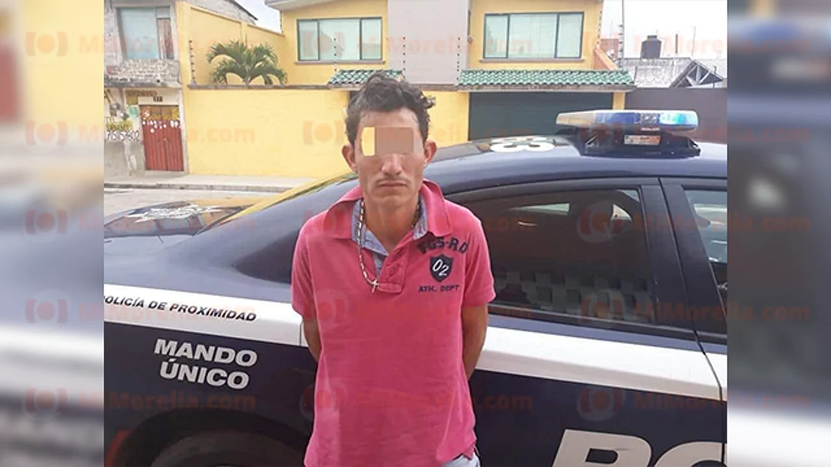 Detienen a presunto narcomenudista en Zitácuaro