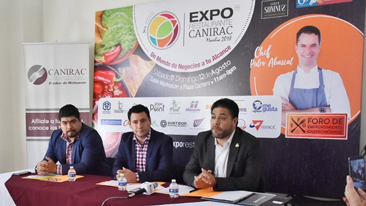 Alista Canirac su 3era Expo Restaurante