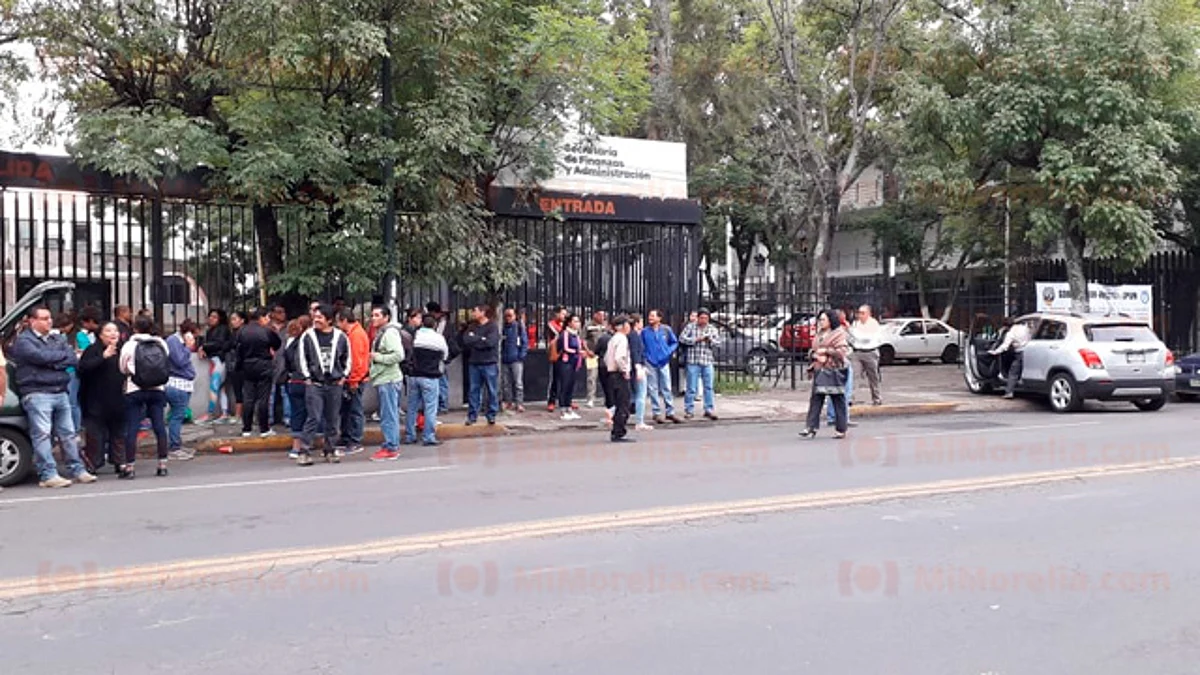 Anuncia CNTE marcha en Morelia para este lunes
