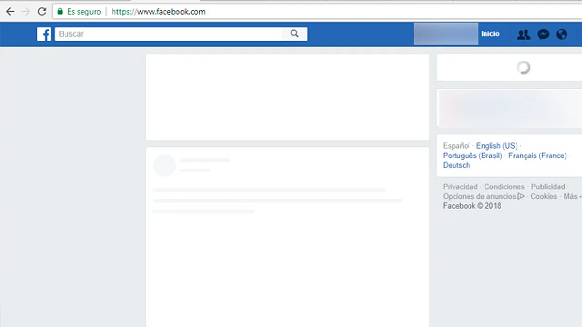 Se cae Facebook