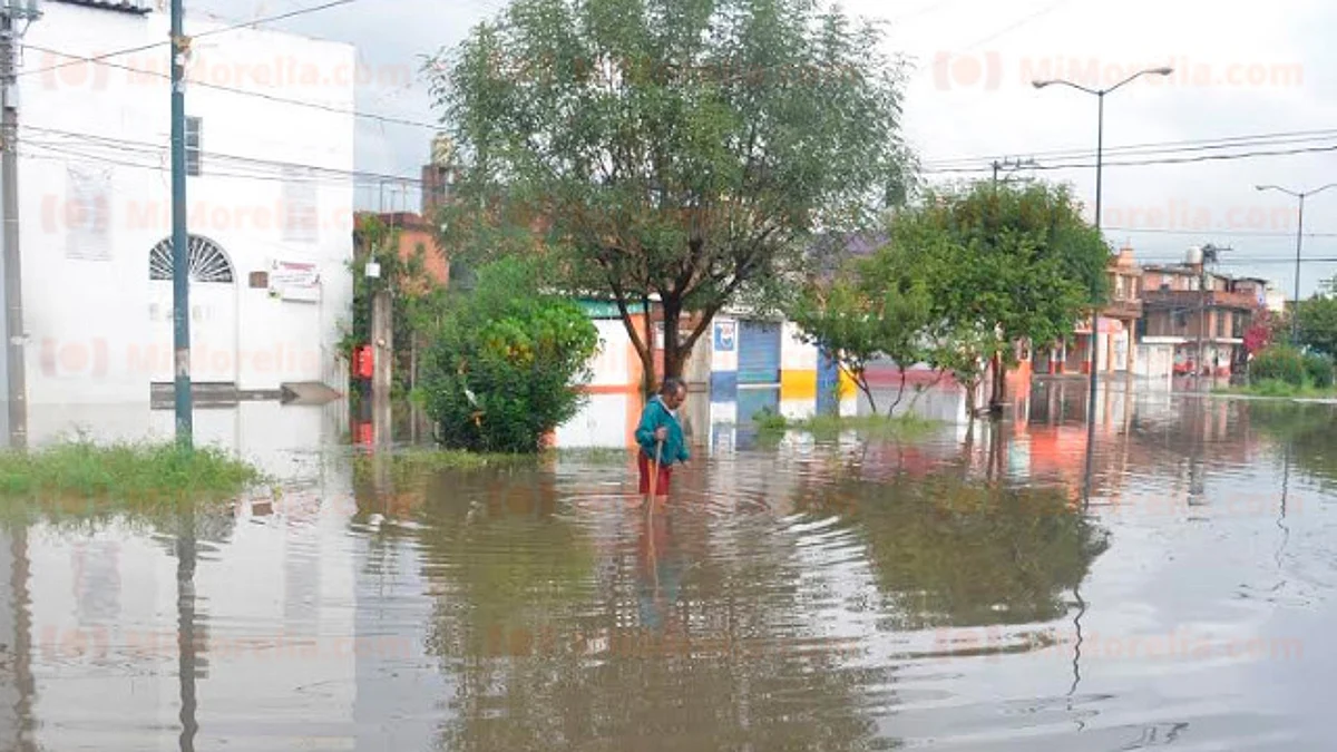 Están bajo control las colonias inundadas de Morelia: PC