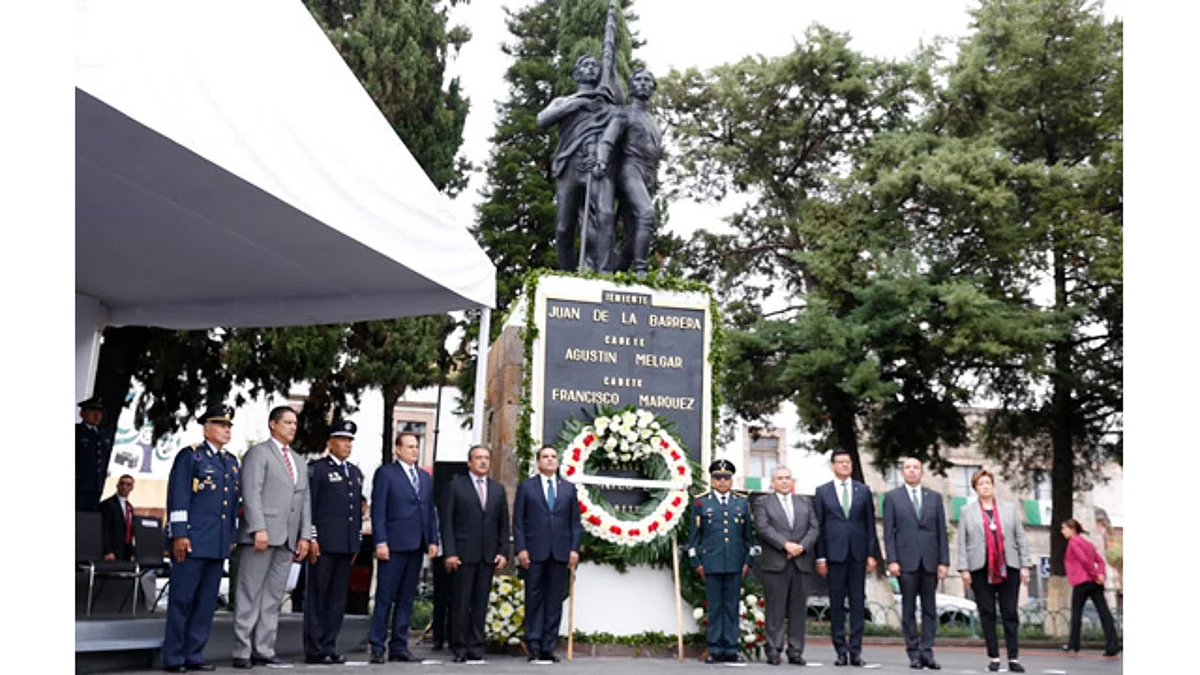 Rinden homenaje a Gesta Heroica de los Niños Héroes en su aniversario CLXXI