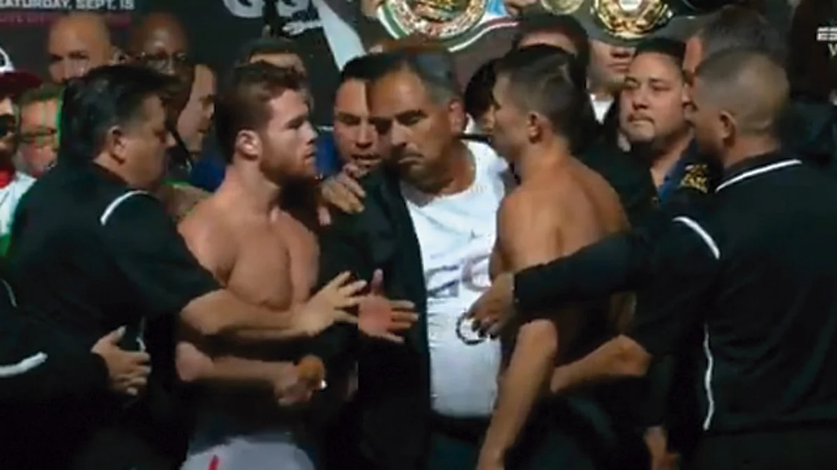 “Canelo” y Golovkin pasan el pesaje