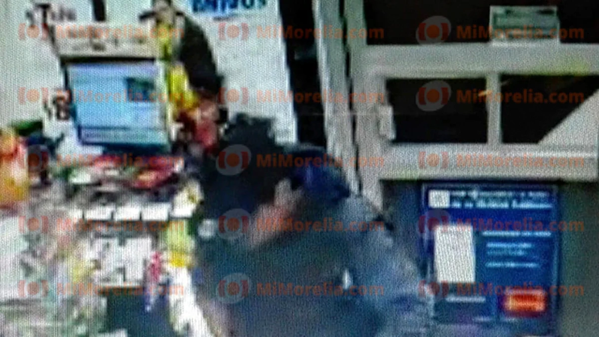 Hombre armado asalta tienda de conveniencia al poniente de Morelia