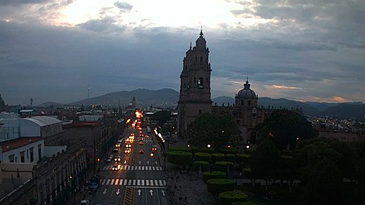 Pronostica SMN formación de tormentas hoy por la tarde en Morelia