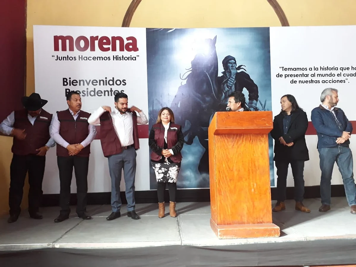 Cuatro alcaldes se incorporan a la coordinación Morena-PT en Michoacán