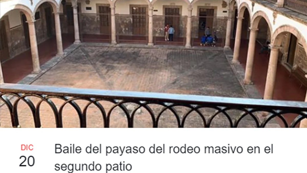 Estudiantes realizan baile masivo de Payaso del Rodeo en Morelia (videos)