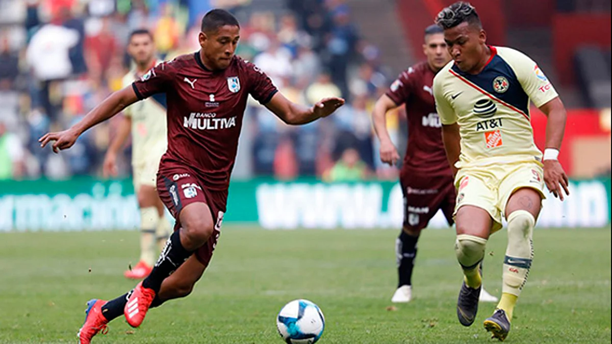 Con un 2-0 las Águilas golean en casa a Querétaro