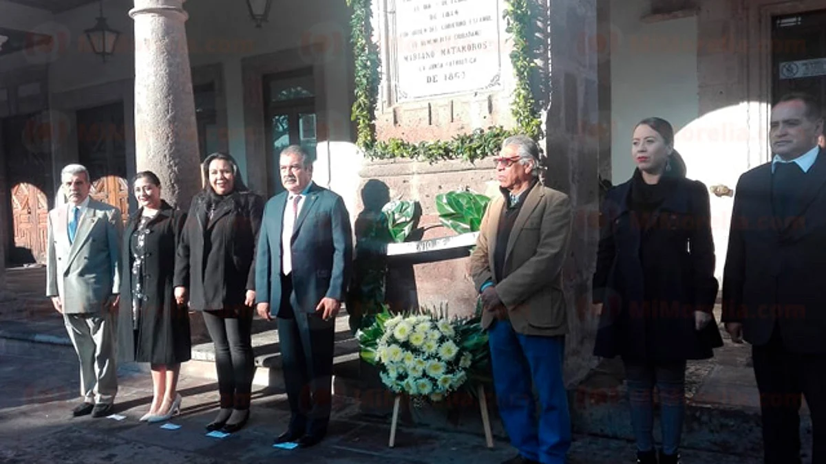 Conmemoran en Morelia el CCV Aniversario Luctuoso de Mariano Matamoros