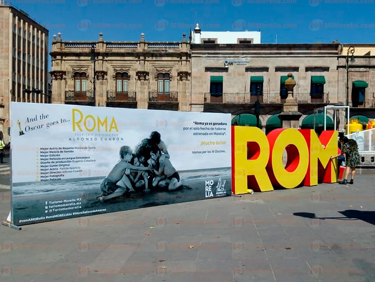 Fiebre de “Roma” llega a Morelia