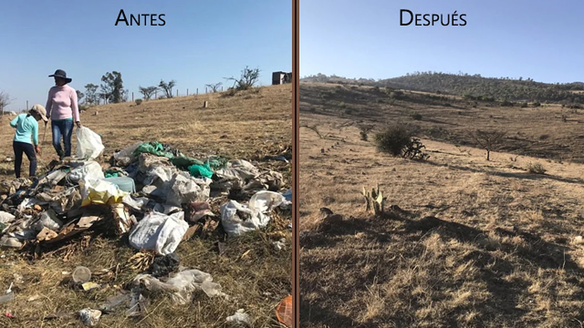 Impresionante: Morelianos se unen al #BasuraChallenge y limpian cerro