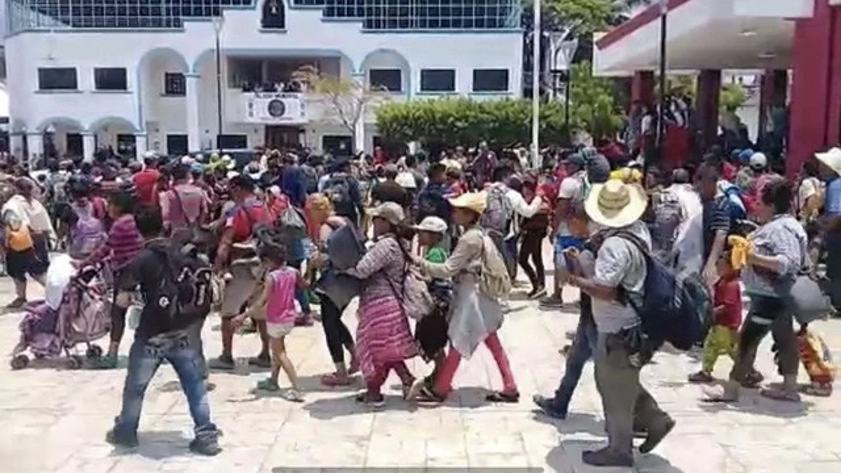 Capturan a migrantes centroamericanos en Chiapas