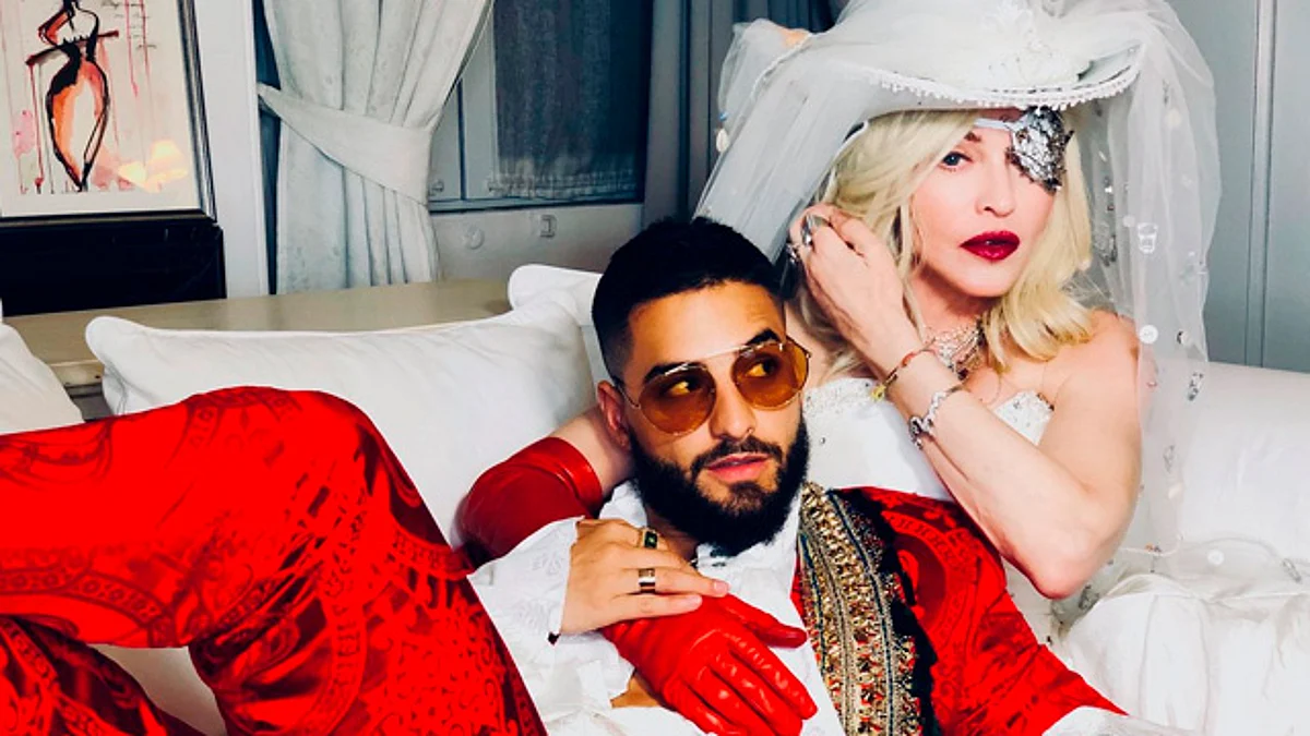 Lista la canción de Madonna y el reguetonero, Maluma ¡escúchala!
