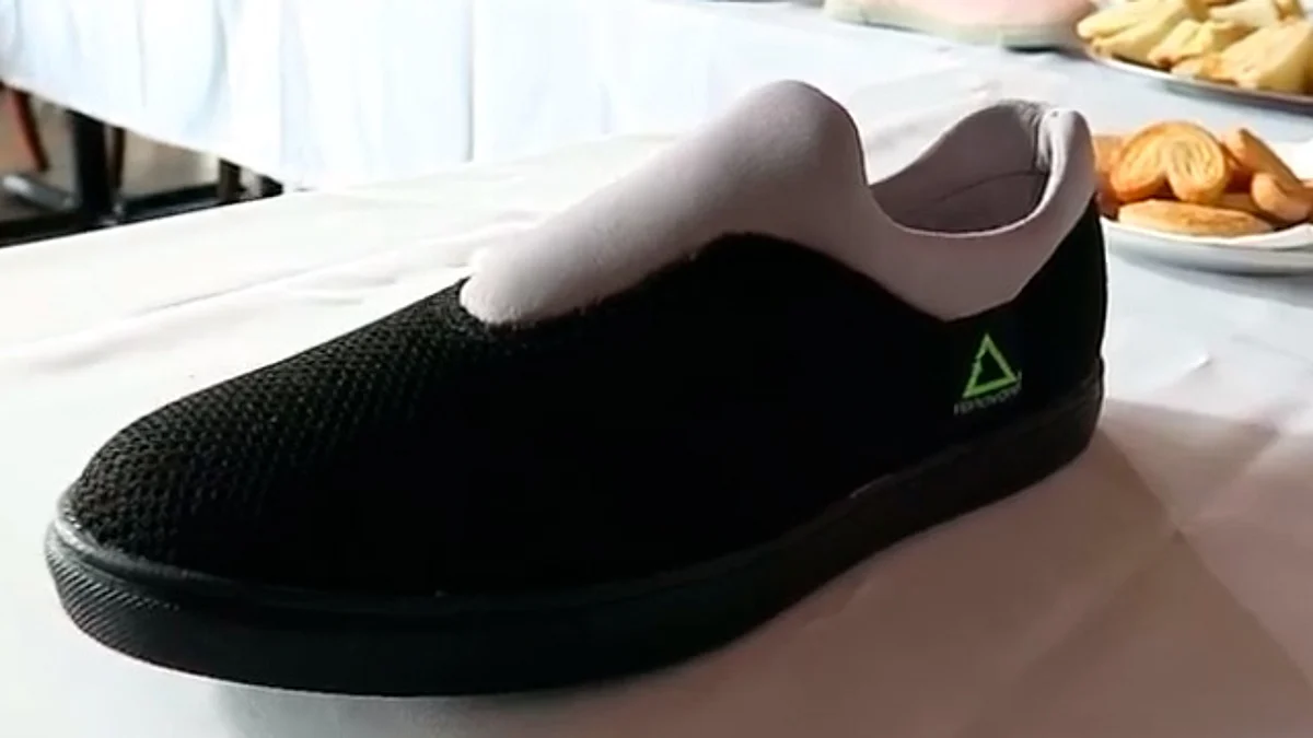 ¡Nueva moda! Zapatos con sargazo y PET