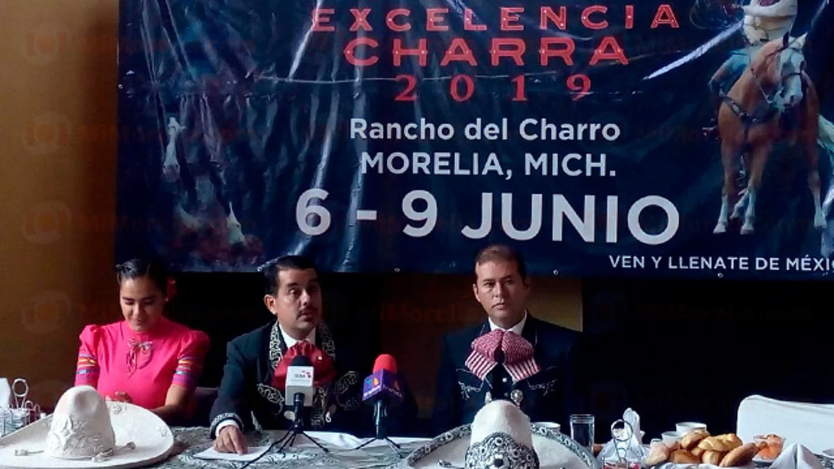 Morelia, sede del Circuito Excelencia Charra 2019