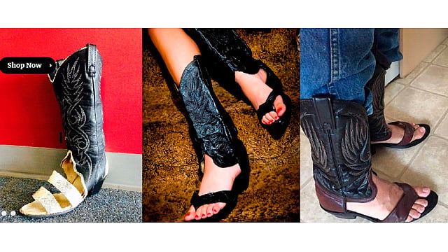 Botas o sandalias? Mejor botas-sandalias, lo último en moda