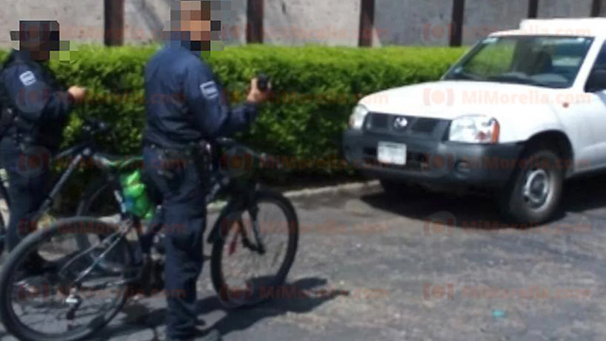 En operativo recupera Policía Michoacán camioneta con reporte de robo, en Morelia