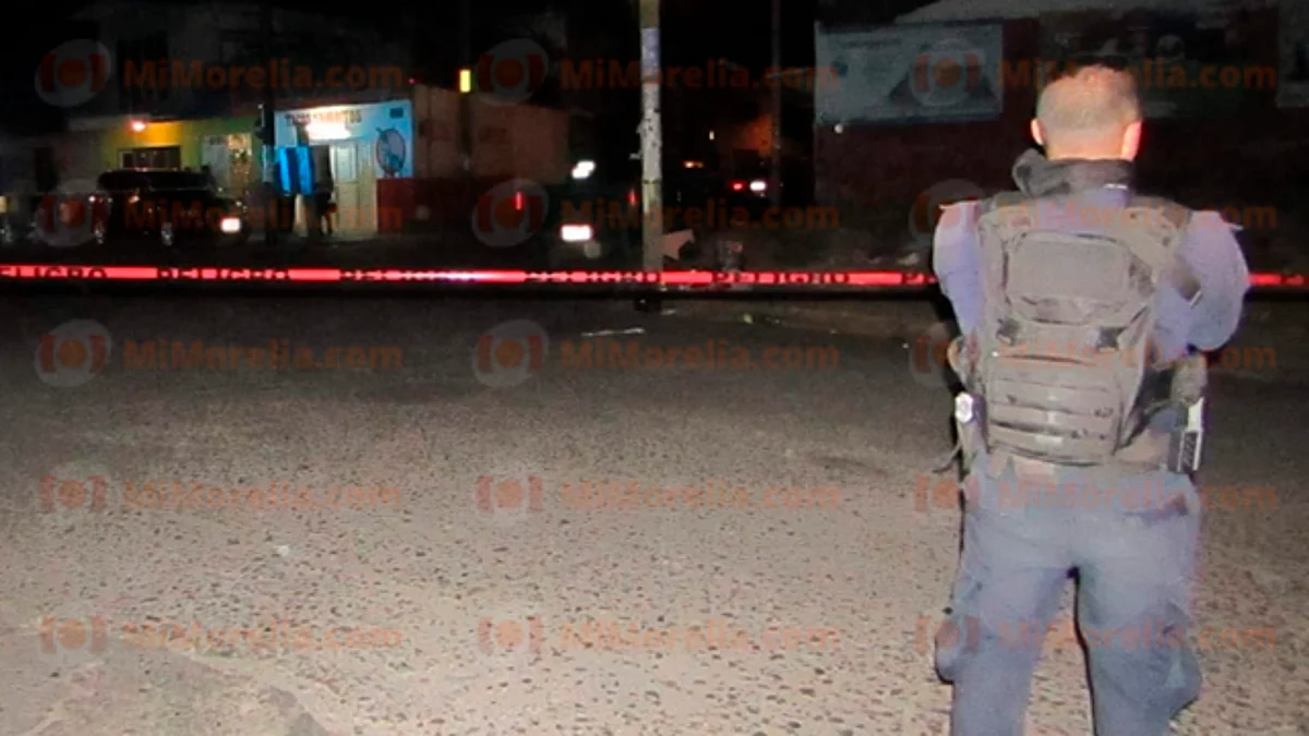 Atentado a balazos cerca de un bar en Zamora deja un muerto y un herido