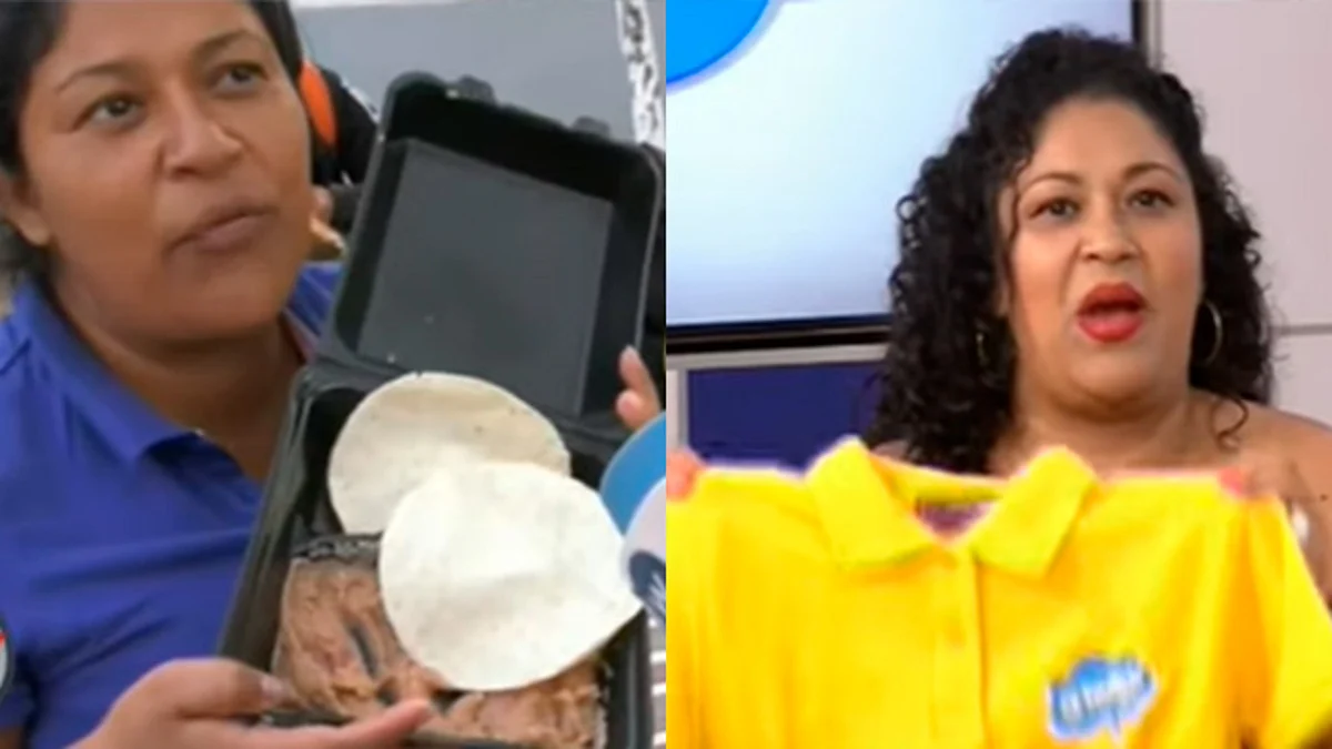 Toda una celebridad, “Lady Frijoles” se convierte en conductora de televisión