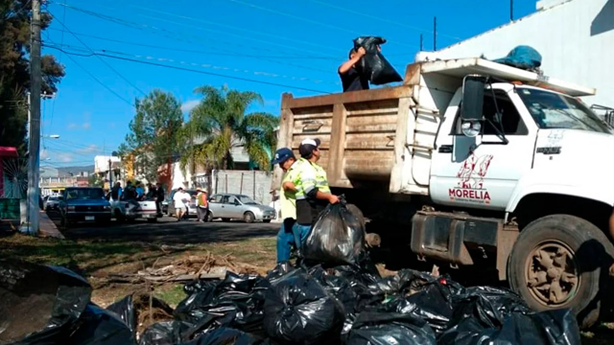 Hay infracciones para quien deja residuos en la vía pública en Morelia