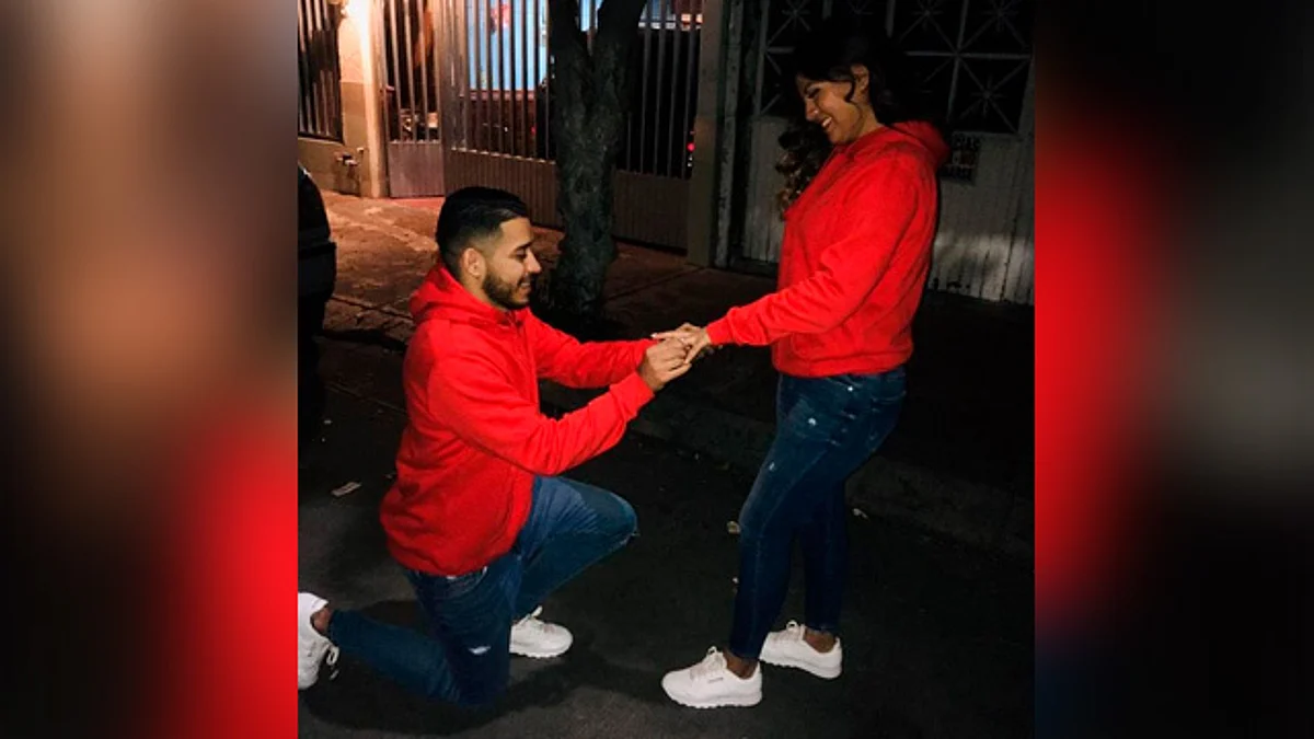 ¡De pesadilla! En plena Navidad novio le pide matrimonio y muere