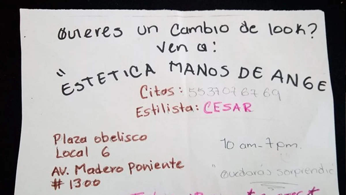 La imagen fue compartida en Facebook
(Foto: FB/Luisa Carmona)