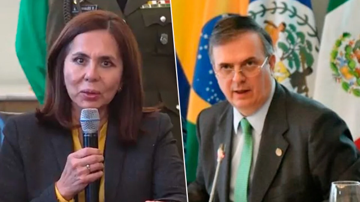 Karen Longaric, canciller de Bolivia, acepta dialogar con Marcelo Ebrard