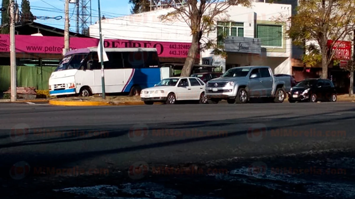 Valorarían habilitar vialidades exclusivas para el transporte público, en Morelia