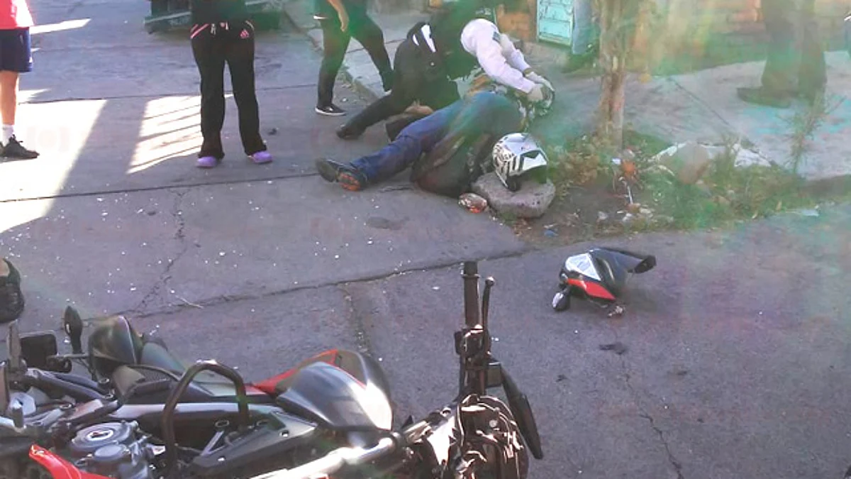 Los hechos ocurrieron en la calle Garambullo, esquina Caramicua (Foto: Cortesía)