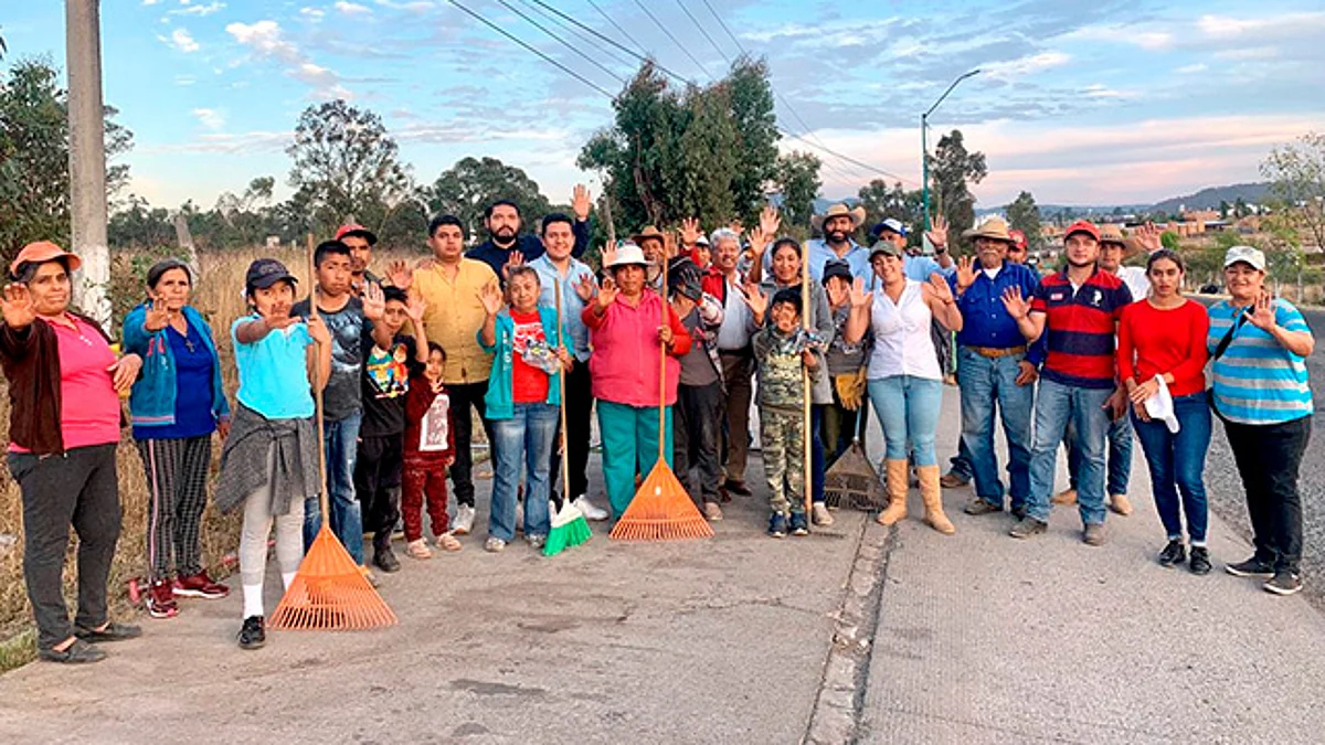 Sedesoh y habitantes de Jesús del Monte rescatan espacios públicos