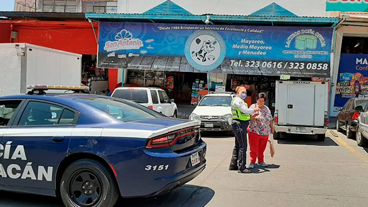 En Morelia, realizan en mercados labores preventivas contra Covid-19
