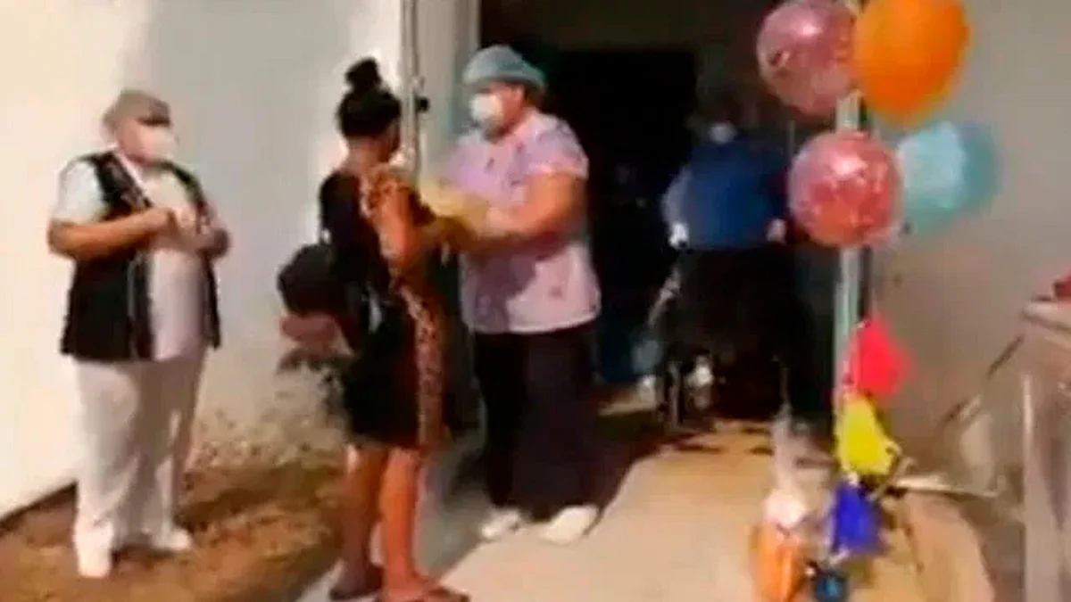 Bebé de cuatro meses se recupera de coronavirus en Tabasco