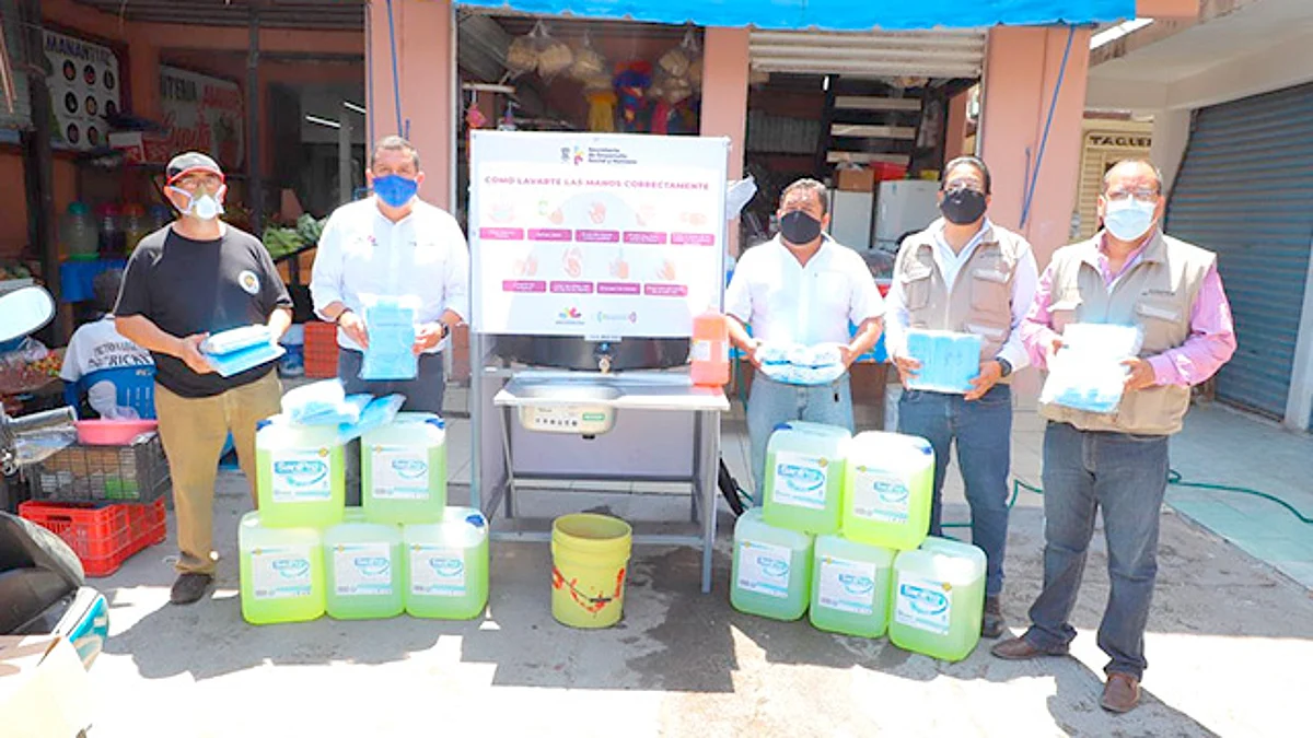 Refuerza Sedesoh prevención de contagios por Covid-19 en Lázaro Cárdenas