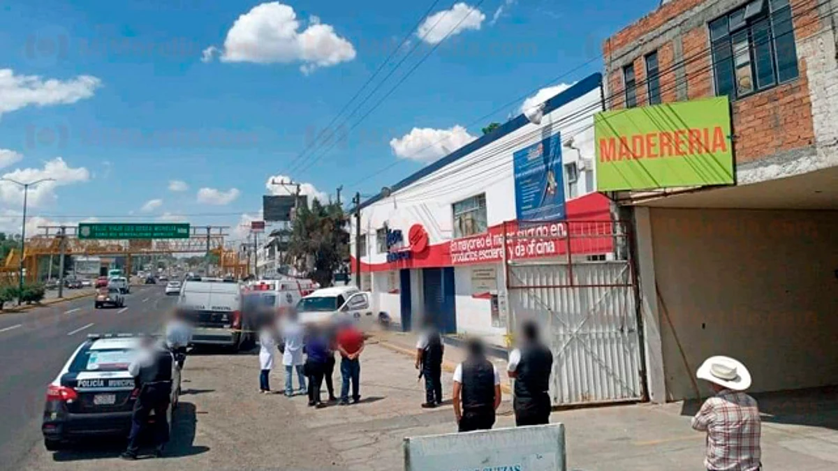 Muere de una caída hombre al norte Morelia