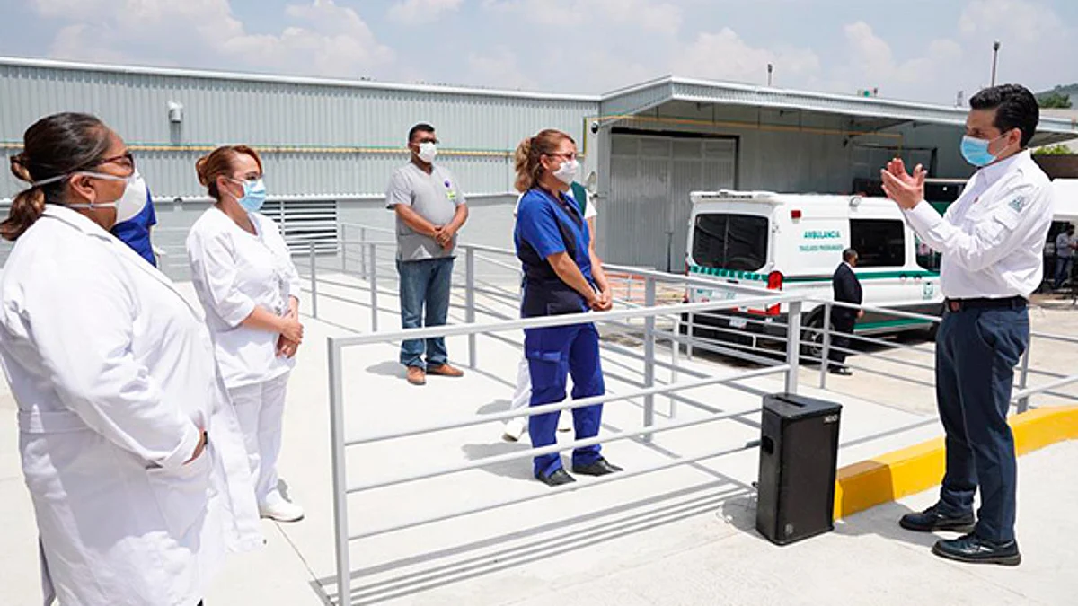 Conjugación de esfuerzos fortalecen la respuesta del IMSS para enfrentar la emergencia sanitaria: Zoé Robledo (Foto Cortesía)