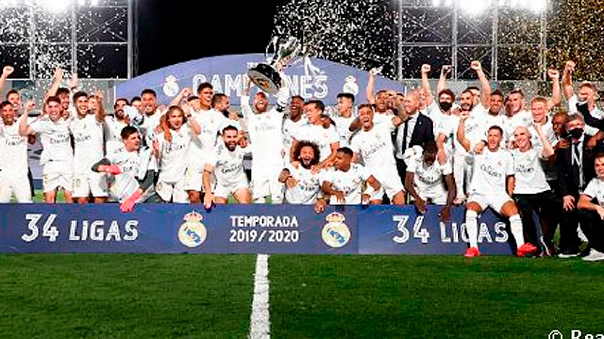 El Real Madrid se proclama campeón de la Liga española tras vencer al Villarreal