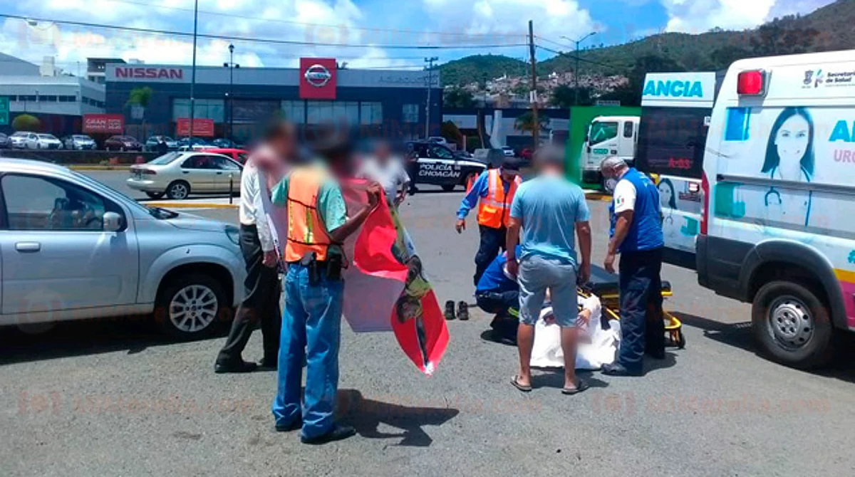 Balean a cuentahabiente en asalto, en Mil Cumbres, Morelia