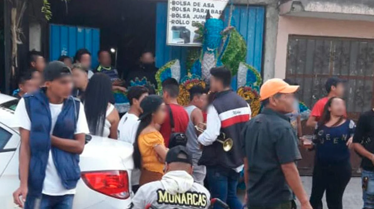 Agreden a policía con objeto punzocortante en dispersión de festejo de Torito