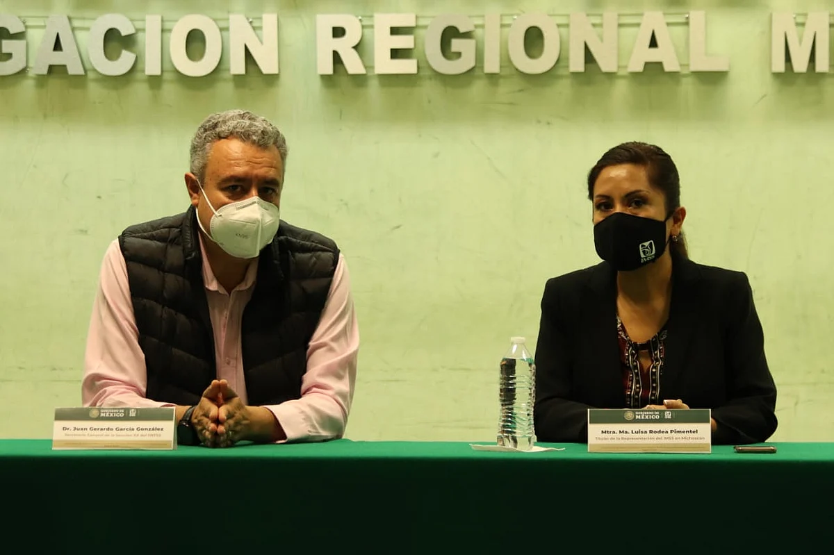 Ofrecen IMSS y SNTSS en Michoacán relación respetuosa para avanzar juntos