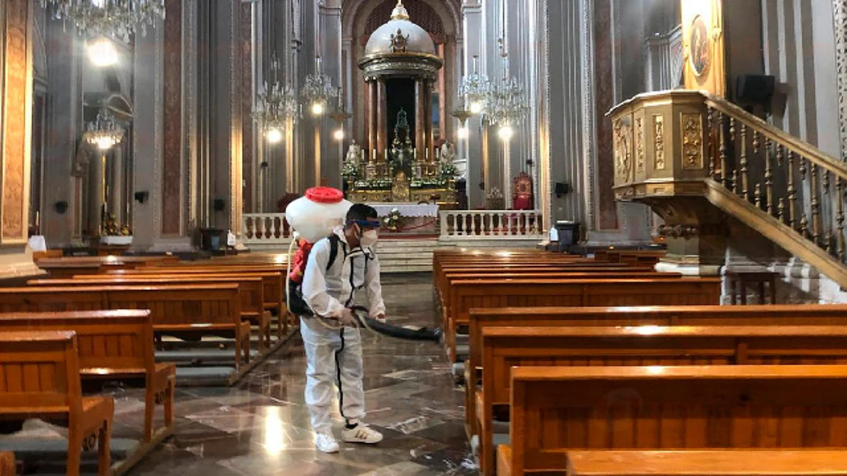 La Catedral de Morelia no cerraba desde la Guerra Cristera, hace poco más de 90 años (Foto: Cynthia Arroyo)