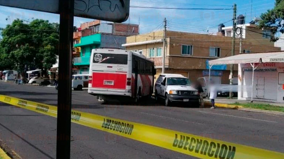 Ocurrió en la avenida Escuadrón 201, a la altura de la colonia Jardines de Guadalupe (Foto: RED 113)