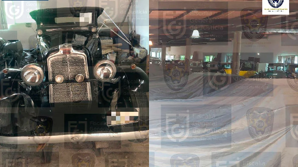 En casa de exfuncionario encuentran autos clásicos y obras de arte